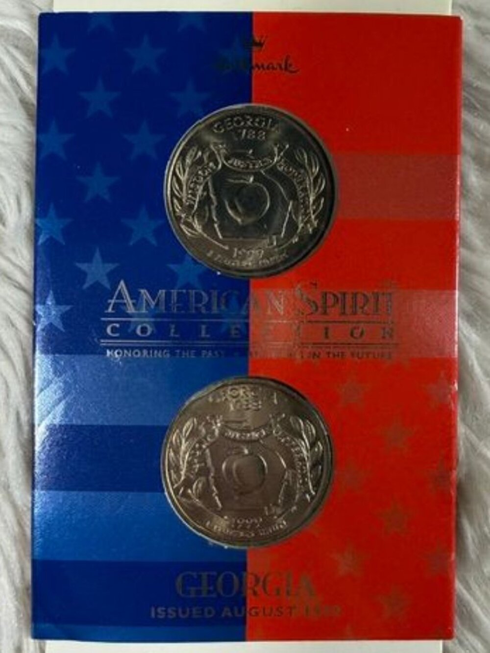 Vintage Hallmark GEORGIA American Spirit Collection Quarter Dollars